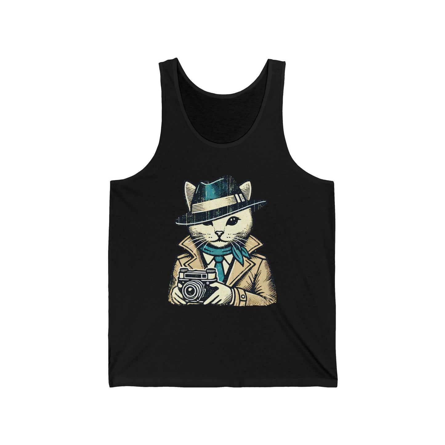 Cat Photographer Tank Top