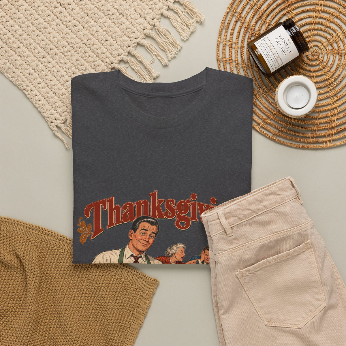 Thanksgiving Family Dysfunction Since 1863 Funny Tee Retro Dad Turkey Vintage Holiday Dinner Shirt