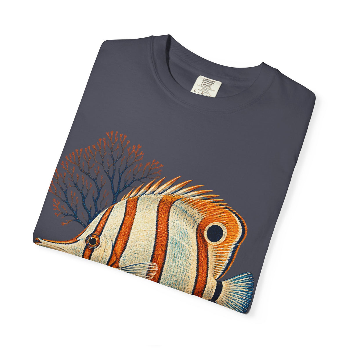 Copperband Butterflyfish Reef Tee Coral Reef Saltwater Aquarium Tropical Fish Shirt