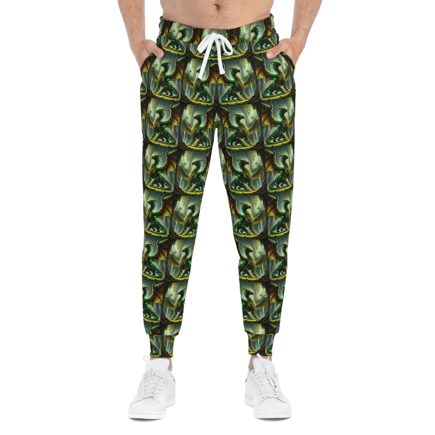 Dragon Athletic Joggers (AOP)