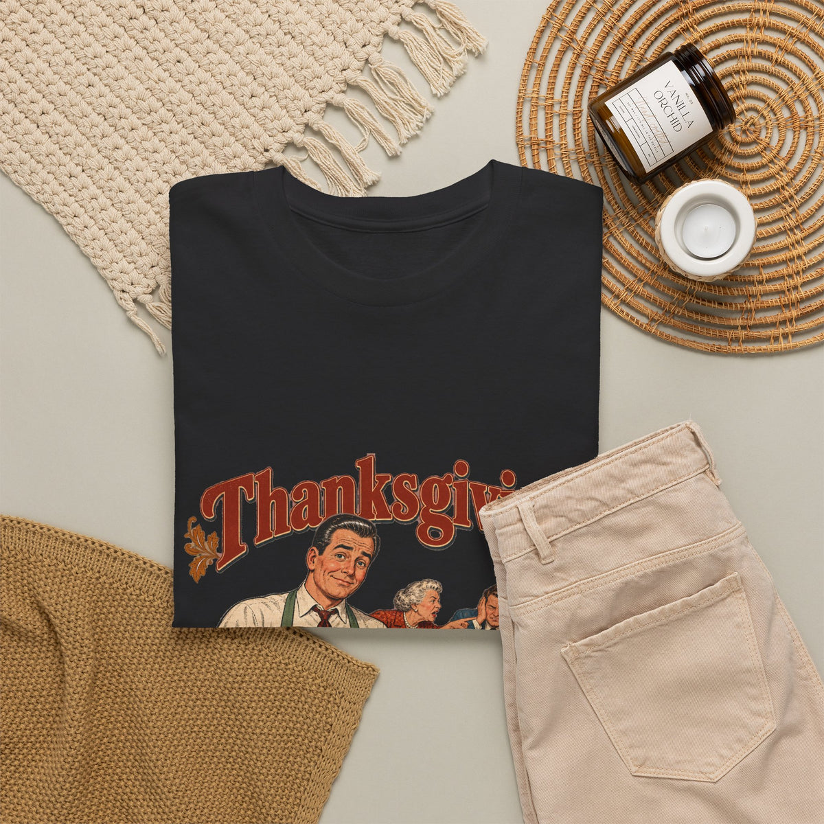 Thanksgiving Family Dysfunction Since 1863 Funny Tee Retro Dad Turkey Vintage Holiday Dinner Shirt