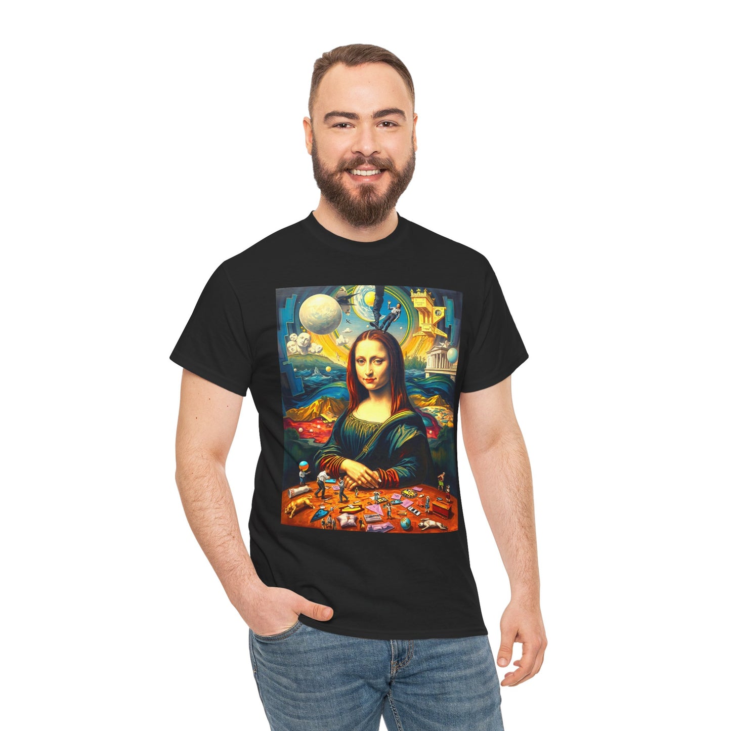 Surreal Mona Lisa Tee