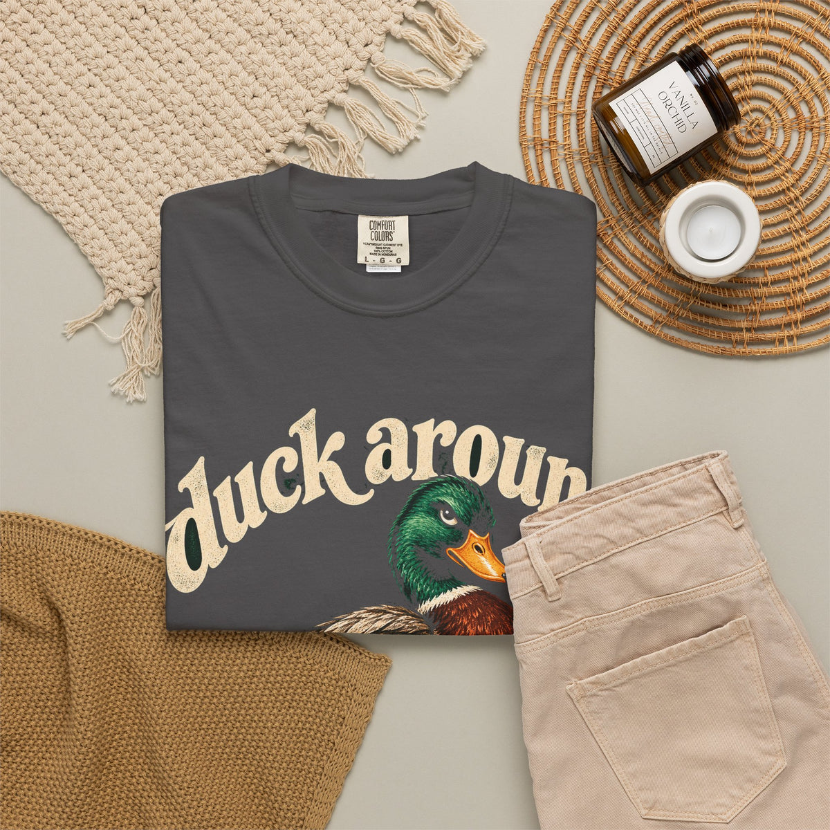 Duck Around and Find Out Tee Funny Mallard Duck FAFO Pun Shirt