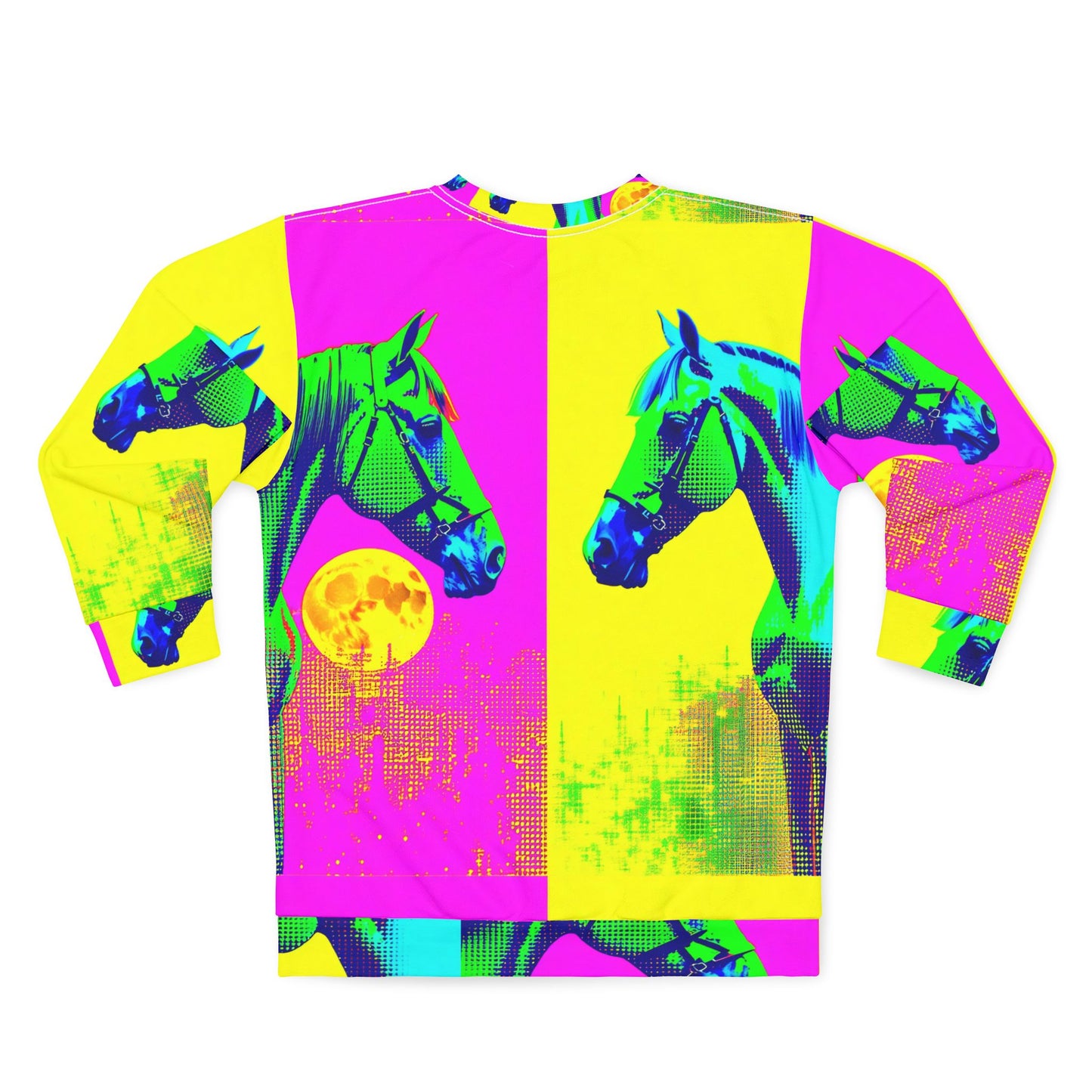 Neon Horses Unisex Sweatshirt