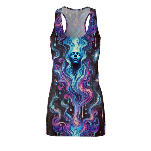 Women's Cut & Sew Racerback Dress (AOP)