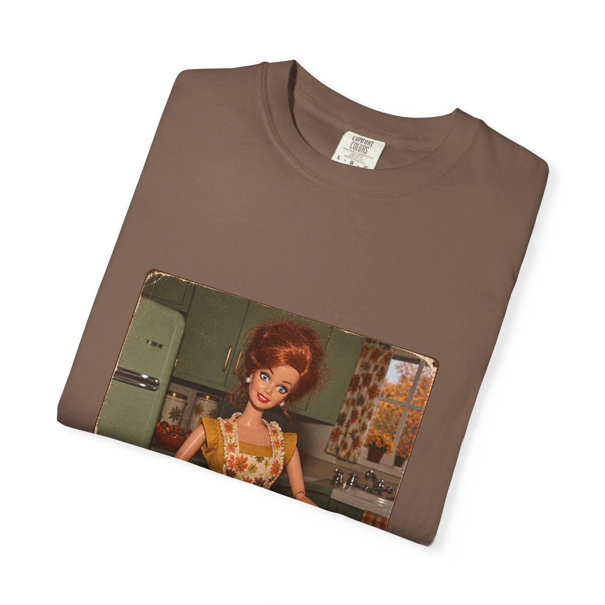 I Misunderstood the Assignment Funny Thanksgiving Tee Retro Doll Tiny Turkey Sarcastic Shirt