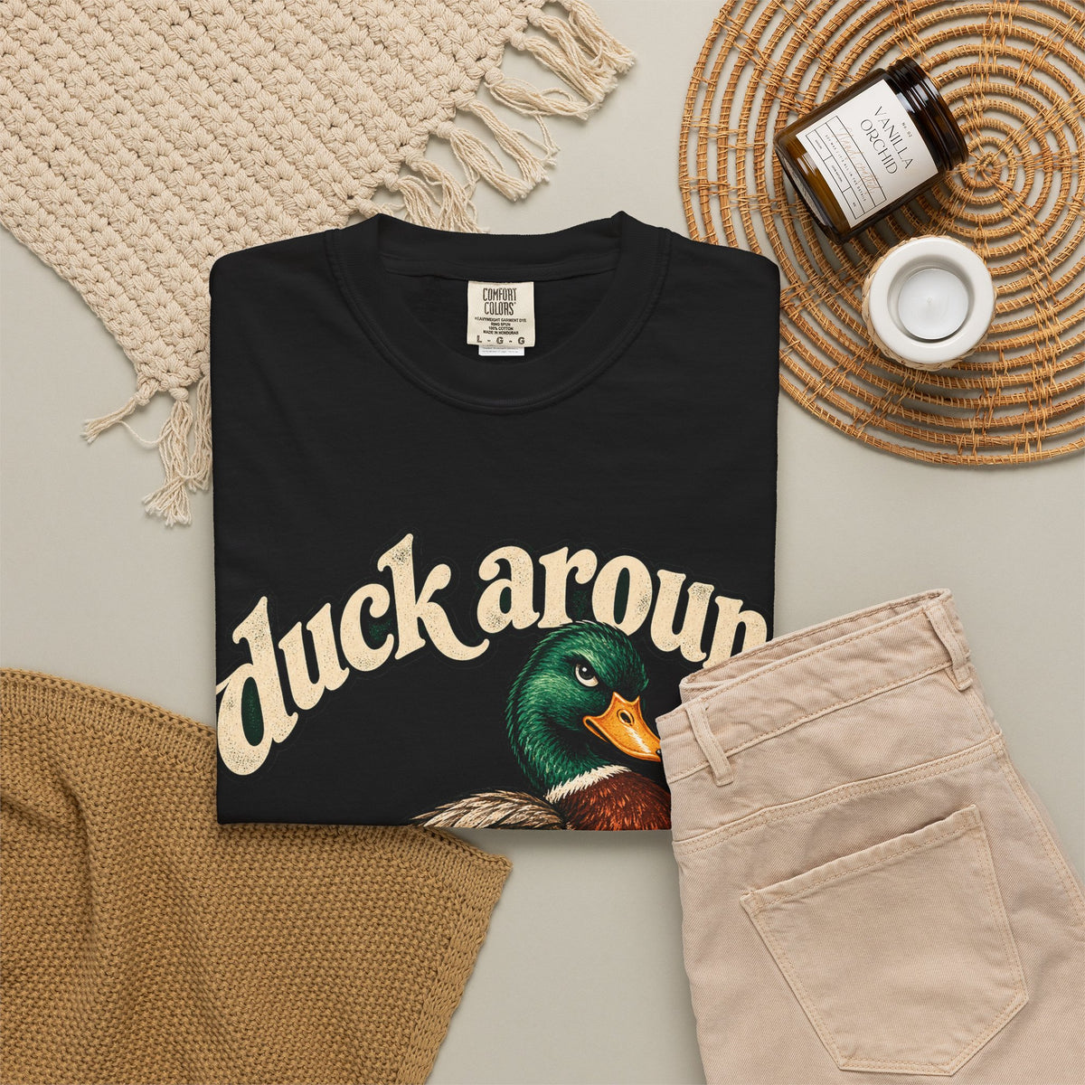 Duck Around and Find Out Tee Funny Mallard Duck FAFO Pun Shirt