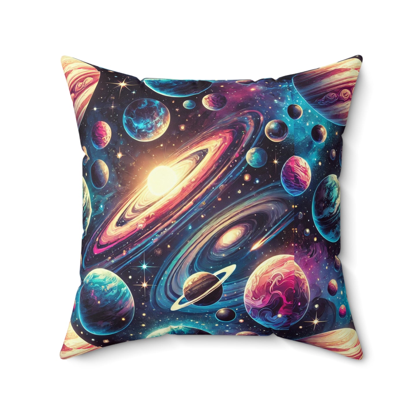 Spun Polyester Square Pillow