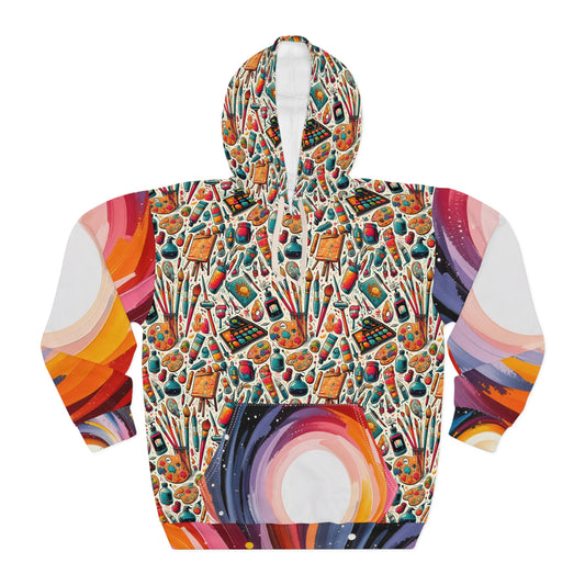 Artsy Painter Pullover Hoodie