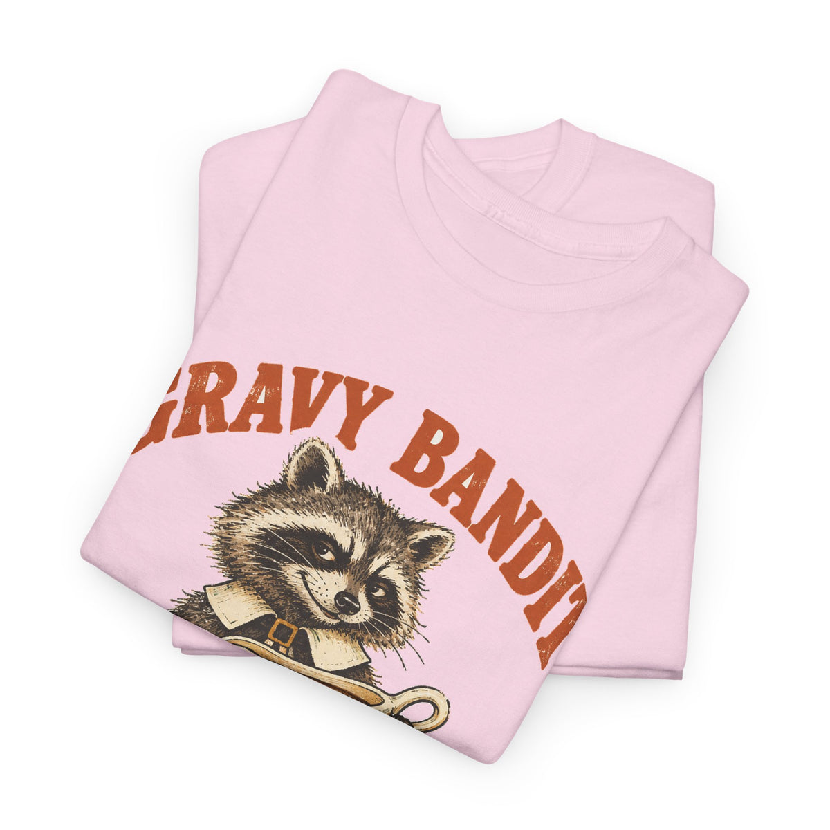 Gravy Bandit Raccoon T-Shirt Funny Thanksgiving Trash Panda