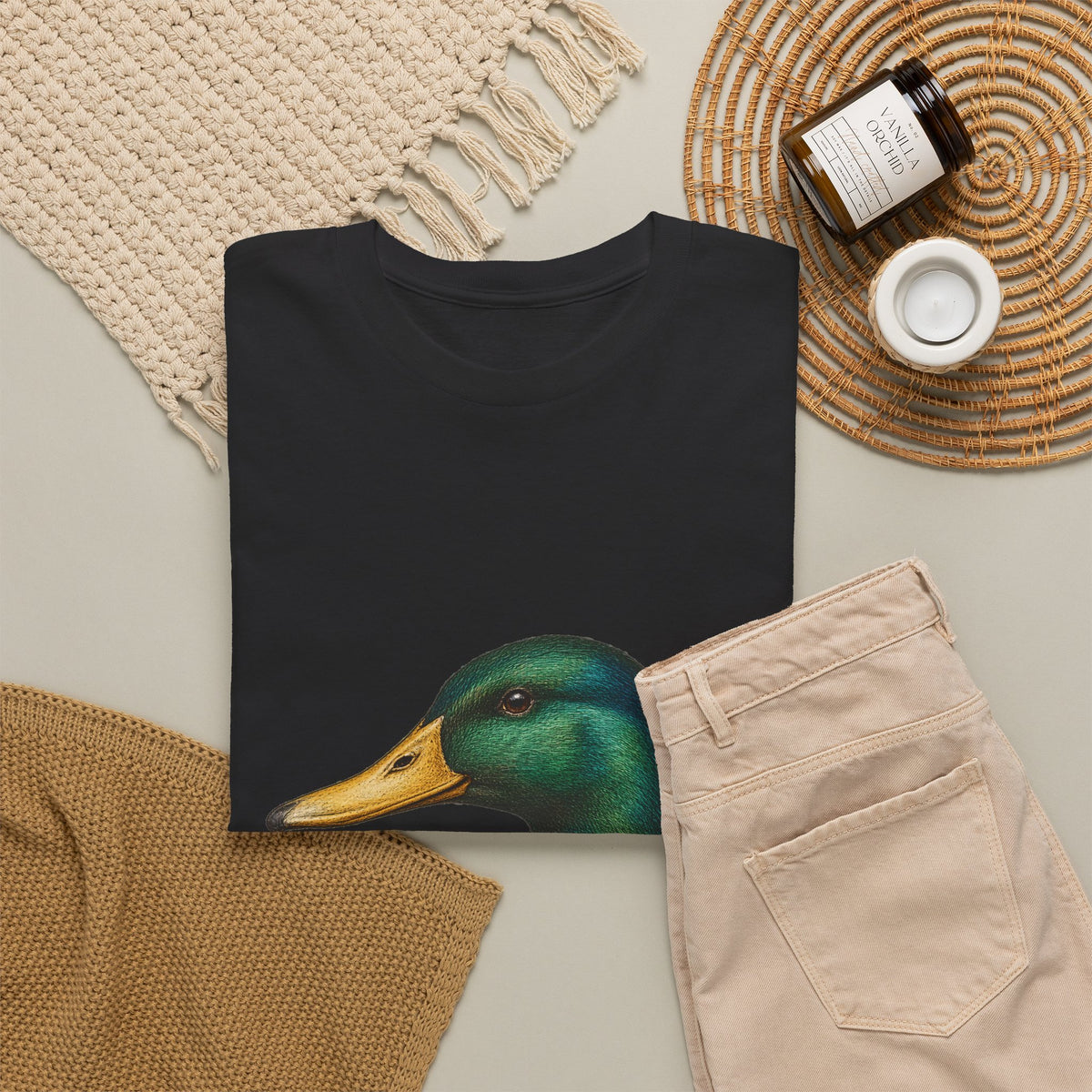 Don't Be Such a Duck Head Vintage Mallard Tee Funny Shirt