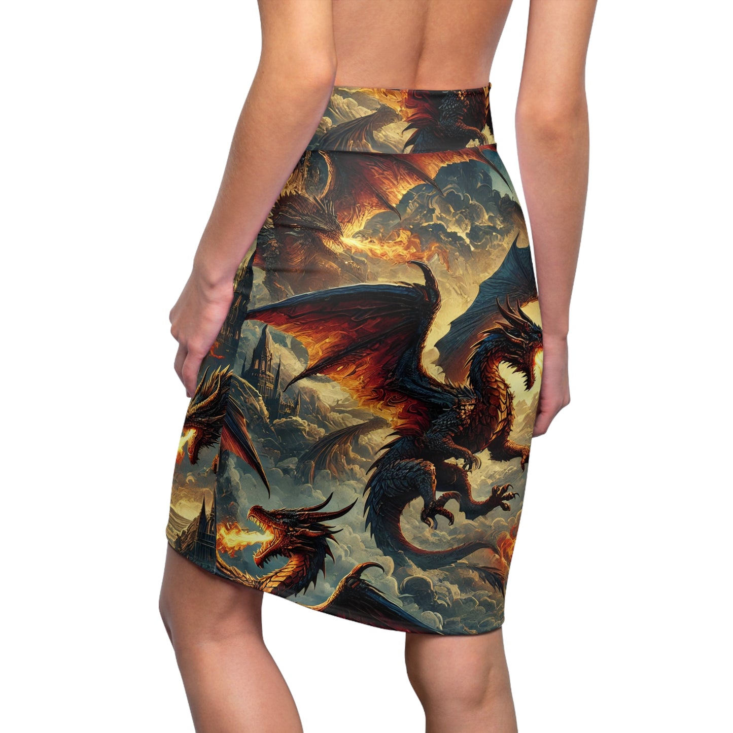 Women's Pencil Skirt (AOP)